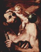 Jose de Ribera Christophorus mit dem Jesuskind France oil painting artist